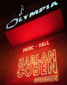 Harlan Coben à l'Olympia, une première pour un auteur 